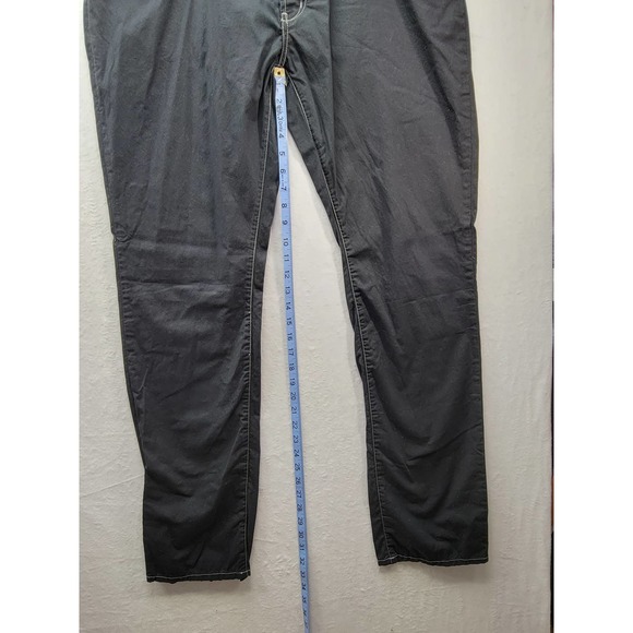 John Varvatos Mens Black Light Weight Slim Fit Button Fly Jeans, Sz 38R - Picture 4 of 9